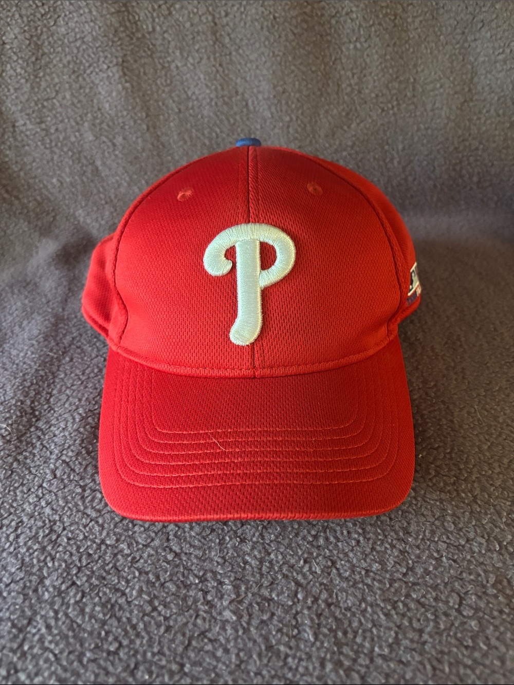 Baseball Cap with White 'P' Logo